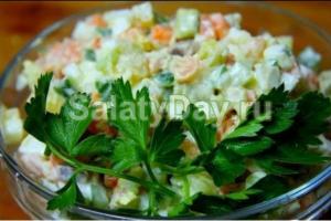 Слоеный салат со слабсоленой семгой Салат из семги с картофелем