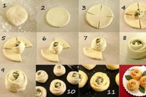 Как лепить пирожки нужной формы