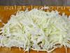 Секреты приготовления салатов из осенней капусты Осенний салат из свежей капусты